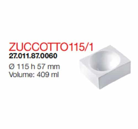 Stampo Silicone per Dolci Zuccotto - Silikomart