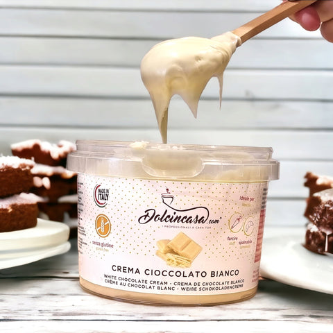 Crema Cioccolato Bianco Spalmabile e per Farcire