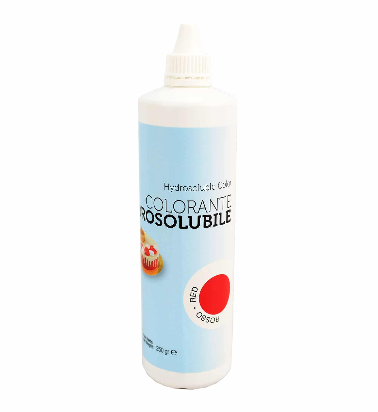 Colorante Alimentare Liquido Rosso - 250gr – dolcincasa