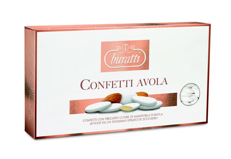 Confetti Buratti Mandorla di Avola Augusta 37 - Kit da 3 kg in Offerta –  dolcincasa