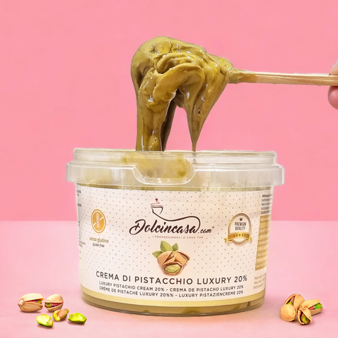 Crema al Pistacchio Luxury 20% di Pistacchi - 500g