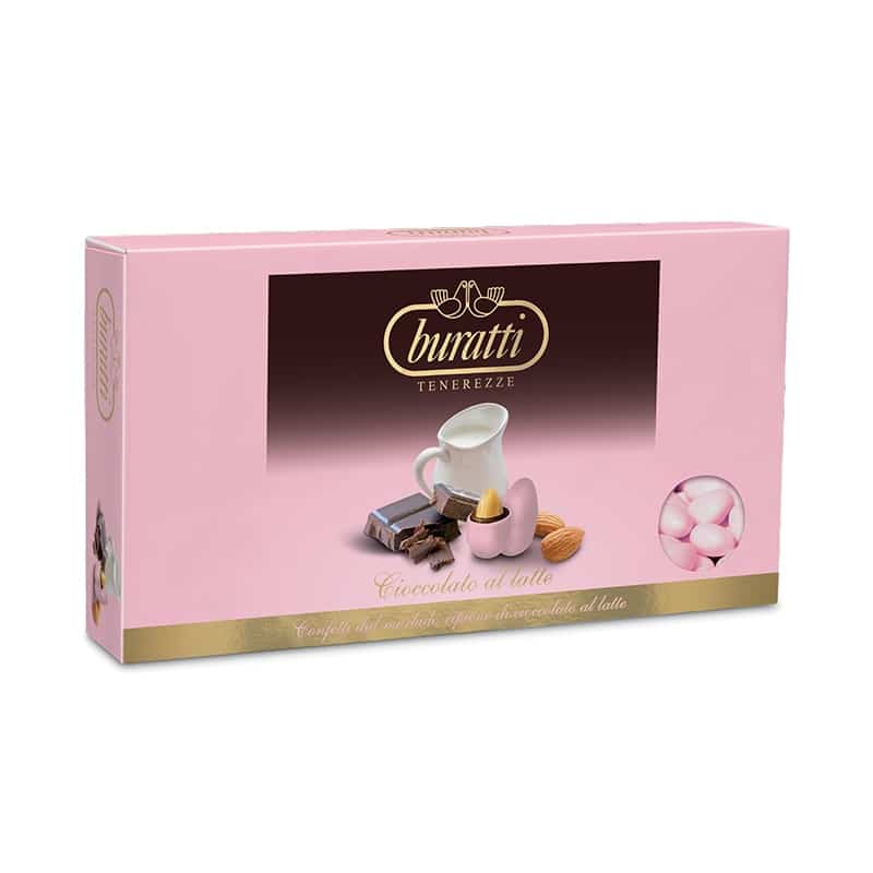 Confetti Buratti Tenerezze al Cioccolato al Latte Rosa – dolcincasa