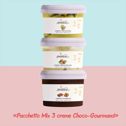 kit 3 creme choco-gourmand