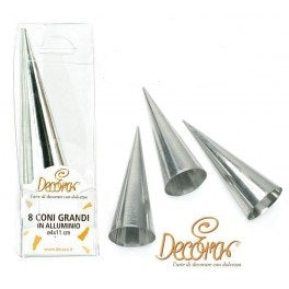 ORIGINAL KAISER Set 8 Stampi Per Biscotti In Acciaio Inox - Forme Angeli E Pupazzi Di Neve