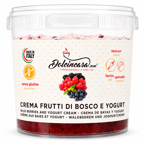Crema Frutti di Bosco e Yogurt 500 g