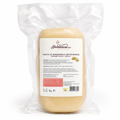 Pasta di Mandorle Siciliane Artigianale