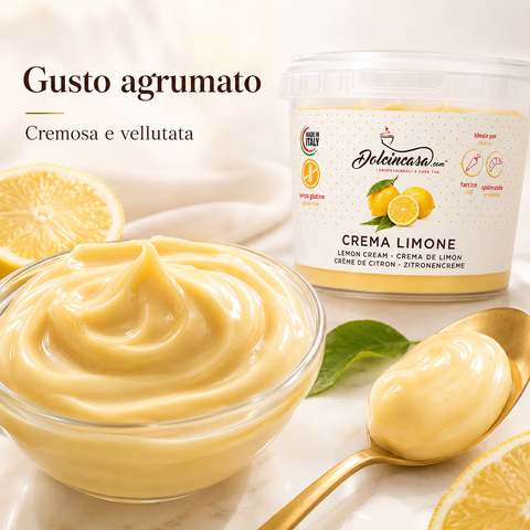 Crema al Limone Spalmabile per Farciture 500 g