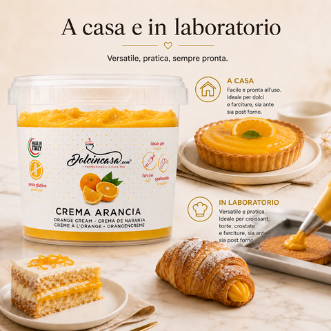 Glutenfreie Orangencreme – 500 g
