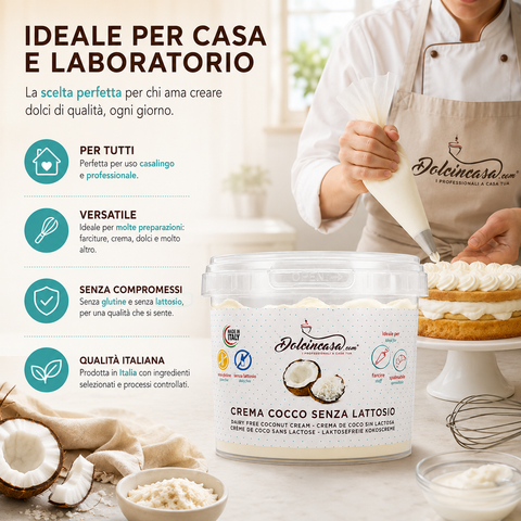 Crema al Cocco Senza Lattosio