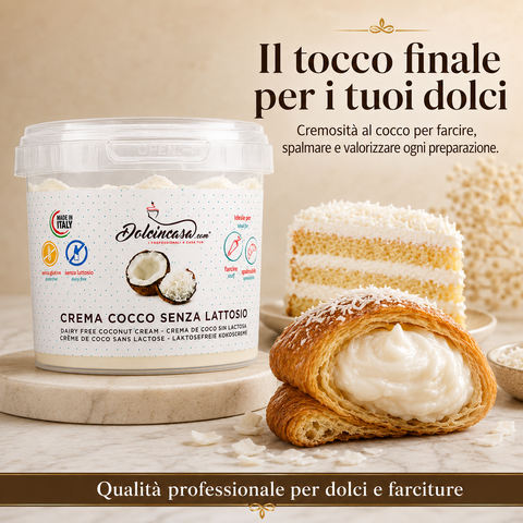 Crema al Cocco Senza Lattosio