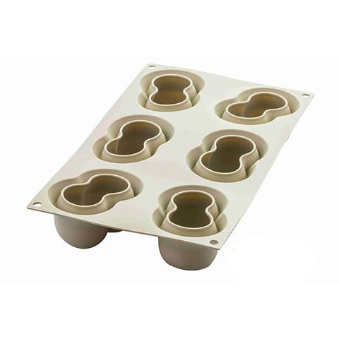 Stampo Per Ciambella Silikomart SFT205 - Ø240 Mm, H 55 Mm, Silicone Platinum, Rosso - Foto 12