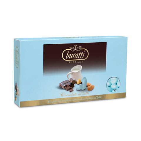 Confetti Buratti Tenerezze al Cioccolato al Latte Azzurri – dolcincasa