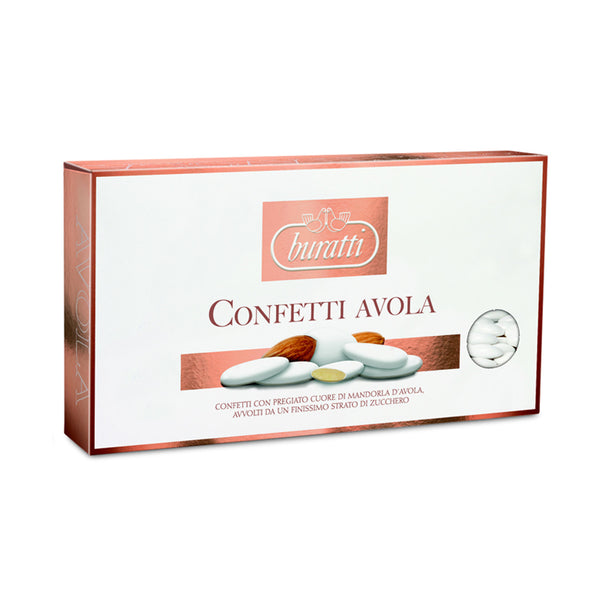 CONFETTI SOGNO DI NOZZE ALLA MANDORLA BIANCHI 1 KG