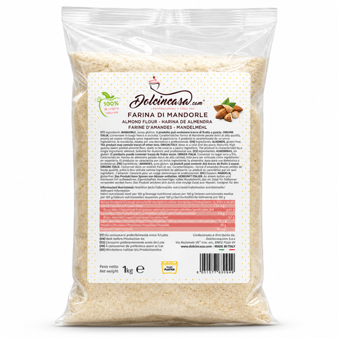 farina di mandorle italiane per dolci e creme made in italy confezione da 1 kg 
