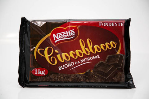 Cioccolato fondente Ciocoblocco Nestle 1kg