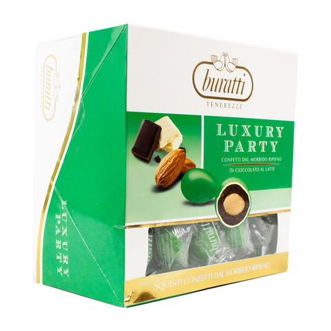 confetti buratti luxury party verdi