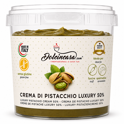crema di pistacchio 50% dolcincasa 