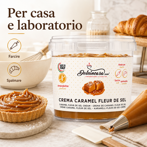 Crema Caramello Fleur de Sel Senza Glutine