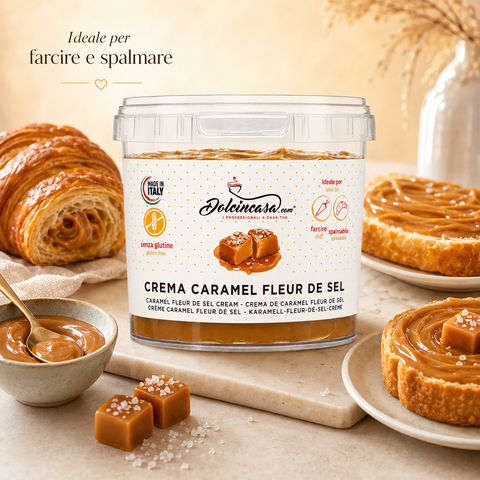 Crema Caramello Fleur de Sel Senza Glutine