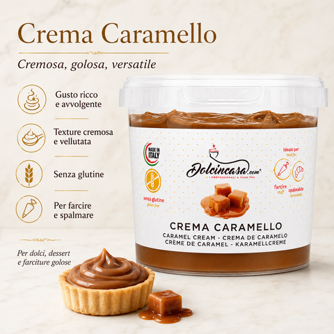 Glutenfreie Karamellcreme – 500 g