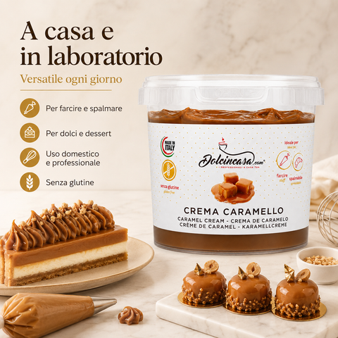 Crema al Caramello Senza Glutine 500 g