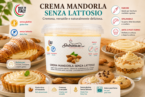 Laktosefreie Mandelcreme