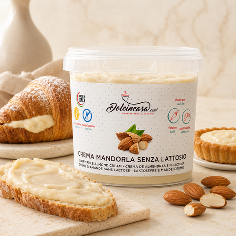 Laktosefreie Mandelcreme