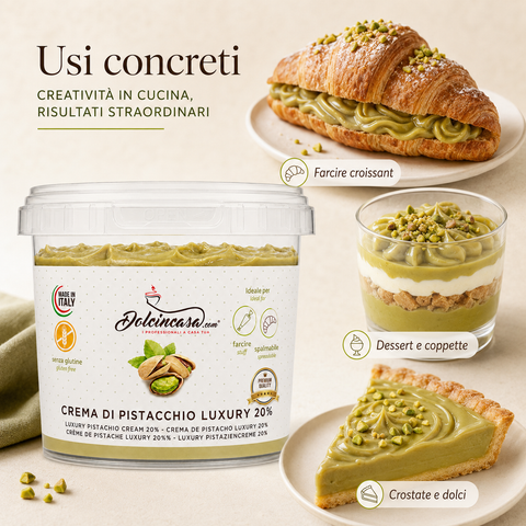 Crema al Pistacchio Luxury 20% 500 g