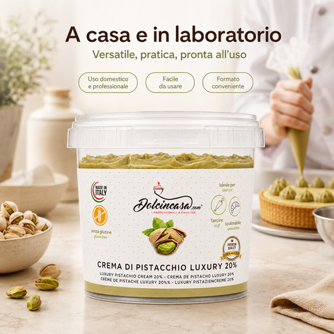 Crema al Pistacchio Luxury 20% 500 g
