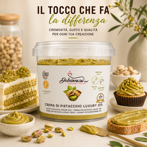 Crema al Pistacchio Luxury 20% 500 g