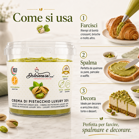 Crema al Pistacchio Luxury 30% 500 g