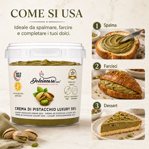 Crema al Pistacchio Luxury 50% 500 g