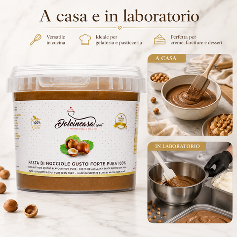 100% Pure Natural Strong Flavor Hazelnut Paste