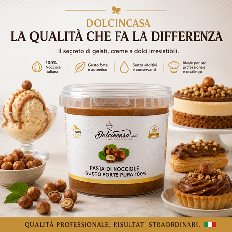 100% Pure Natural Strong Flavor Hazelnut Paste