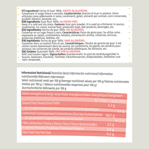 Farina Di Guar Senza Glutine - Addensante Naturale - Foto 4