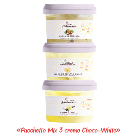 kit 3 creme choco-white