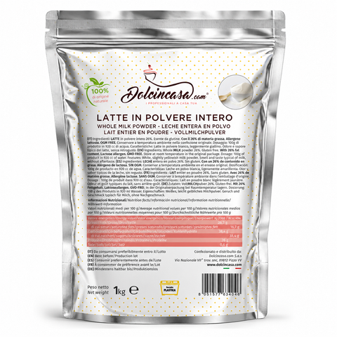 Latte Intero in Polvere Spray dolcincasa Latte Intero in Polvere Spray dolcincasa