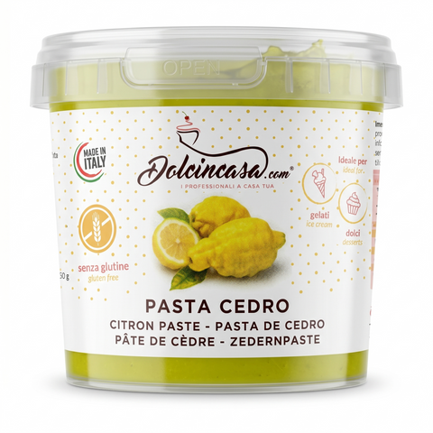 pasta cedro per gelato dolci creme dolcincasa da 200g o 500g made in italy