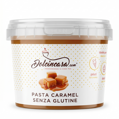 pasta al caramello per gelato creme dolci 
