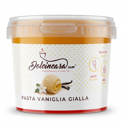 pasta vaniglia per gelato creme e dessert qualità premium di dolcincasa