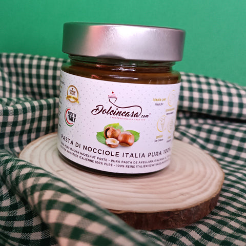 100% Pure Italian Hazelnut Paste 200g