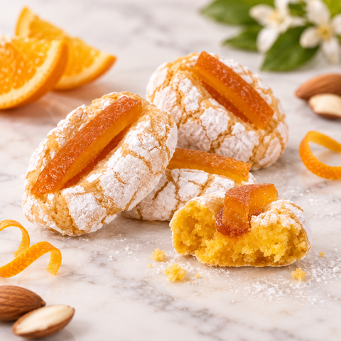 Paste di Mandorla all’Arancia Siciliane – Dolciaria Fiorillo