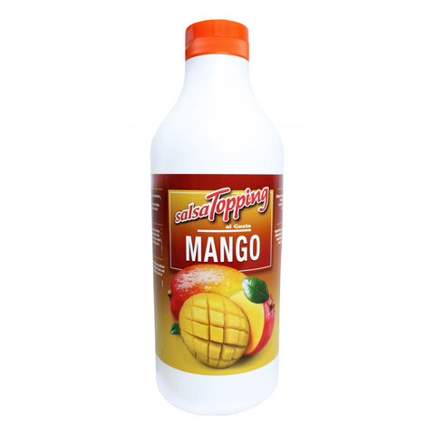 topping mango
